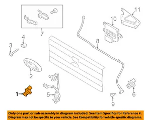 FORD OEM 12-14 F-150 Rear View-Backup Back Up Camera EL3Z19G490D - Picture 1 of 2