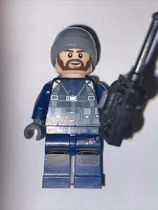 Lego ACU Guard 75927 Ski Beanie Jurassic World Minifigure Jw018 - Picture 1 of 2