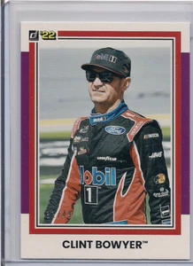 2022 Donruss #144 Clint Bowyer Retro 1981 Purple 31/49 - Picture 1 of 1