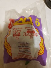 1999 ~Toy Story 2~ Disney's Rex #6 McDonalds Happy Meal Toy *Disney/Pixar* NIP