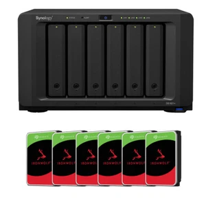 Synology DS1621+ NAS: 24TB 60-96 TB Complete Kit | High-Capacity Network Storage - Picture 1 of 44
