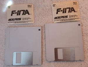 NIGHTHAWK F-117A Stealth Fighter 2.0 IBM386 3.5 Floppy *No Big Box* - Picture 1 of 9