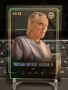 2024 Topps Chrome Dune Acrylic Christopher Walken Emperor Shaddam Acetate /99 SP - Picture 1 of 2