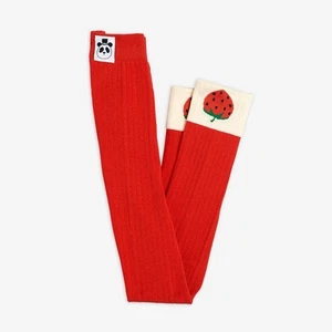 NEW Mini Rodini Ribbed Strawberry Leggings AGES 2-3 - Picture 1 of 3