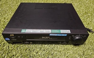 JVC VCR Super VHS Player S-VHS HR-S3500U Tested Working No Remote - Picture 1 of 4