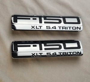 Ford F-150 XLT 5.4 Triton R+L Side Fender Emblem Logo Fits 04 - 08 - Bild 1 von 2