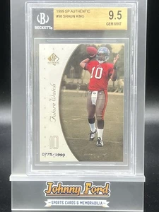 1999 SP Authentic Shaun King Future Watch Rookie #0775/1999 BGS 9.5 #98 - Picture 1 of 2