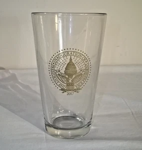 Lot 2 2017 POTUS Einweihung Pint Biergläser Trump NEU - Bild 1 von 2