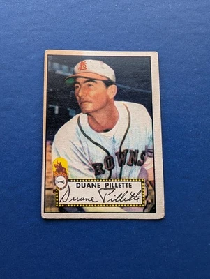 1952 Topps - Duane Pillette (Red Label) #82 - VG (ST) - Image 1 of 2
