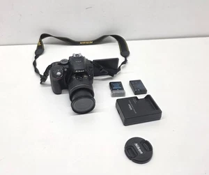 Nikon D5300 Digital Camera 24.2MP WiFi GPS FHD W/ AF-P DX NIKKOR 18-55mm f/3.5-5 - Picture 1 of 24