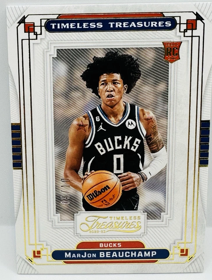 2022-23 Timeless Treasures GOLD MARJON BEAUCHAMP /10 🔥 - Image 1 of 2