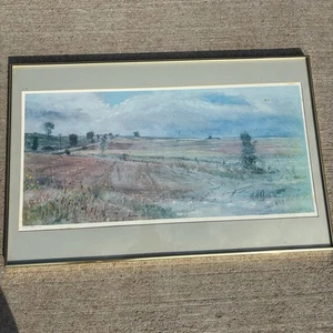 Robert Sudlow “The Road To Overbrook” 1983 Signed 1984 Art PRINT ONLY - Picture 1 of 13