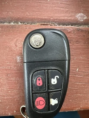 2002-2008 Jaguar X-Type Key Fob OEM - Image 1 of 4