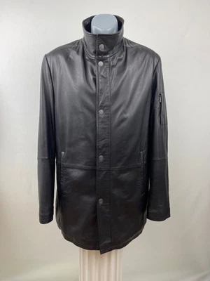 Hochwertige Lederjacke/Mantel Offset - Größe L - Bild 1 von 4