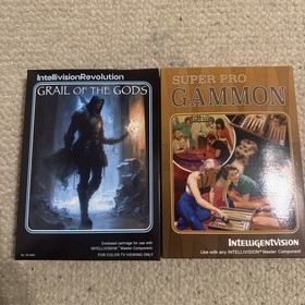 New! Intelligentvision Intellivision Grail Of The Gods Super Pro Gammon