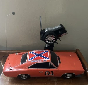 2005 Dukes of Hazzard General Lee RC Car 1:18 Malibu International Tested Works - Picture 1 of 6