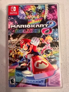 Mario Kart 8 Deluxe for Nintendo Switch, Excellent Condition - Picture 1 of 6