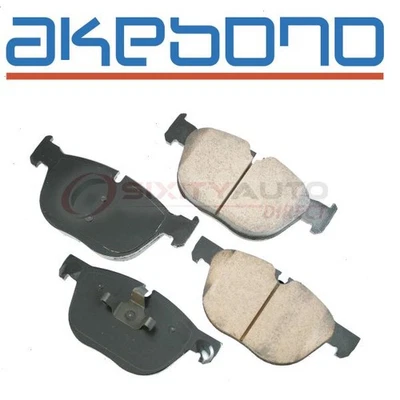 Akebono EURO Front Disc Brake Pad Set for 2007-2017 BMW X5 - Braking tz Foto 1 de 4