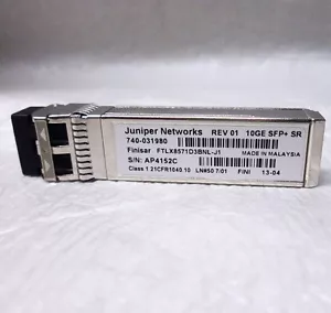 NEW Juniper 10GE-SFP+ SR 740-031980 - FTLX8571D3BNL-J1 Same Day Ship ! - Picture 1 of 4