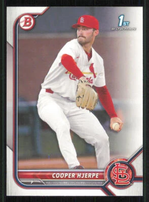 2022 Bowman Draft #BD95 Cooper Hjerpe - Image 1 of 2