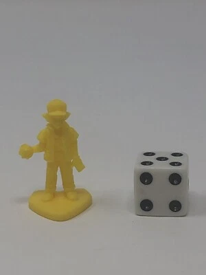 Pokemon Master Trainer Juego de Mesa Hasbro 1999 Peón Ceniza Amarilla Pieza de Repuesto Foto 1 de 2