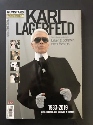 Newstars Gold edition German magazine Karl Lagerfeld exclusive April 2019 NEW - Image 1 of 4