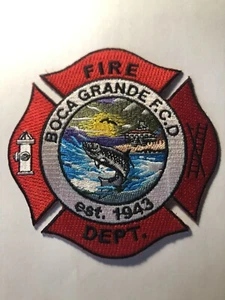 Boca Grande Florida Fire Department Patch - Picture 1 of 3