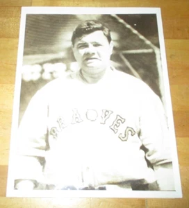 1935 Original International News Babe Ruth Photo - COA RMY Type 1(b) - Picture 1 of 4