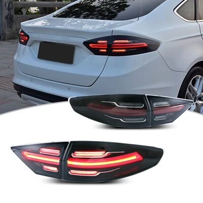 LED Tail Lights for Ford Fusion 2013-2016 2019 2020 Mondeo Rear Lamps Assembly - Image 1 of 4