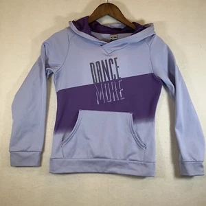 Champion “Dance More” Girls Hoodie Jacket Pullover Purple Large (10/12) - Picture 1 of 9