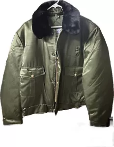 Blauer Bomber Jacket Security Ranger Guard Uniform Men’s 46L Weather Resistant - Picture 1 of 16