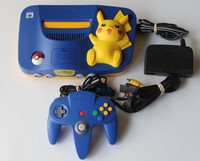 Nintendo 64 N64 OEM Authentic Pokemon Pikachu Video Game Console System Official