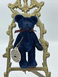 Boyds Bears Wuzzies 3" Orso Crepuscolare D. Wuzzie 595160-06 Peluche Blu Mezzanotte - Foto 1 di 4