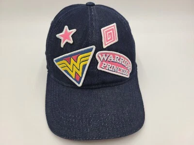 女性神奇女侠战士公主DC漫画六旗牛仔背带帽 — 第 1/4 张图片