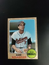 1968 Topps Mark Belanger Orioles #118 Raw Baseball Card ex read description 