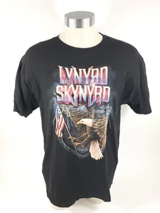 Lynyrd Skynyrd Eagle Flag Music Band Tee Shirt Mens Siz L - Picture 1 of 6