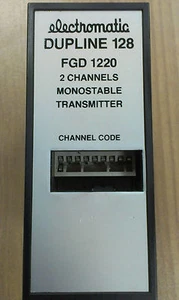 FGD 1220 Electromatic  Dupline 128 2 Channels Monostable Transmitter - Picture 1 of 6