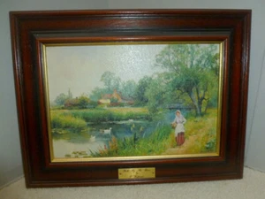 Ernest Walbourn Walk By The River Framed and Mounted Art Print - Picture 1 of 5
