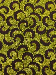 African Wax Print,Ankara Wax Print,Sell by 6 yards,100% Cotton - Picture 1 of 1
