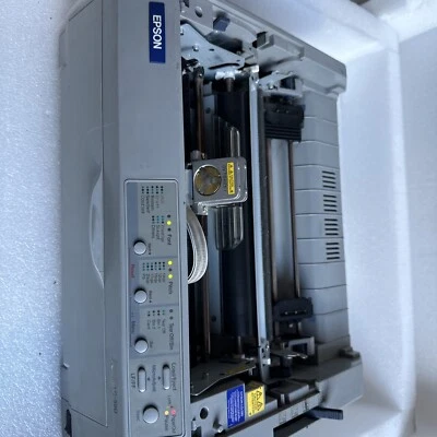 Epson LQ-590 Impact Dot Matrix printer Power On “Untested “ Read Description - Image 1 of 4