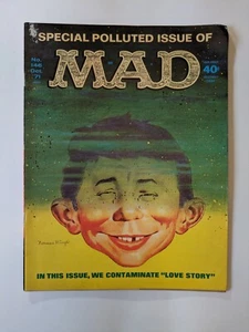 THE POLLUTED ISSUE of MAD MAGAZINE Issue #146 Oct 1971 - VG Condition - Sleeved! - Bild 1 von 9
