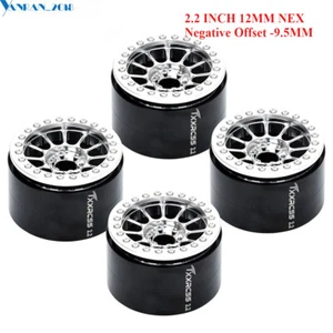 Llanta de desplazamiento hexagonal 4P 12 mm negativo -9,5 mm para RC 1/10 TRX4 SCX10 II RR10 YETI - Imagen 1 de 68