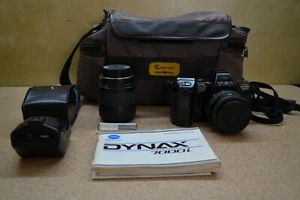 Minolta Dynax 7000i 35mm Film SLR Camera,Spare Lens Flash and Bag - Working - Picture 1 of 14