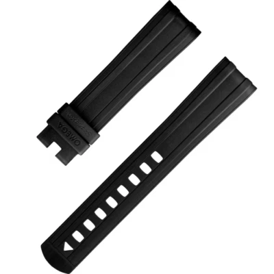 OMEGA Seamaster Diver 300M correa de goma negra con hebilla de pasador 032CVZ010126 Foto 1 de 3