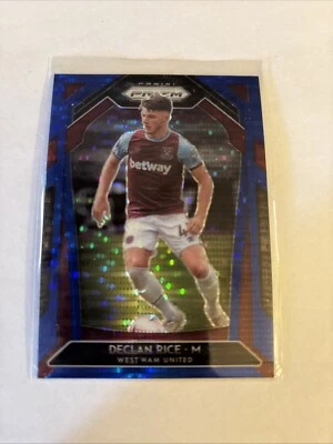 2020-21 Panini Prizm Premier League -  Blue Pulsar Prizm #188 Declan Rice - Image 1 of 2