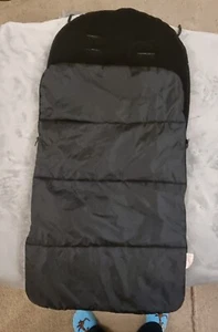 1 X Baby Curls Black Pram Buggy Stroller Winter Cover Pushchair Warm Waterproof - Picture 1 of 10