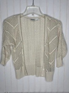 ROXY GIRL size Small 8 Yrs Girls Tan Cardigan - Picture 1 of 7