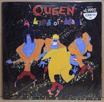 QUEEN A Kind Of Magic Rare Argentine Sealed M- RE +Booklet LP Freddie Mercury - Image 1 of 2
