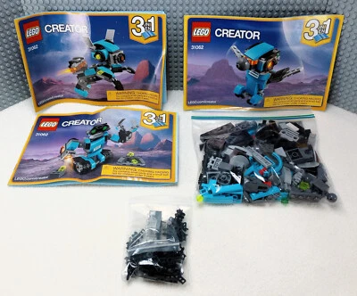 LEGO - 31062 - Robo Explorer - 3 in 1 - No Box - Nice Condition - Ships Fast! - Image 1 of 4