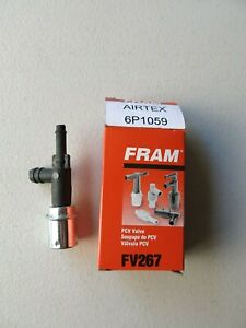 PCV Valve Fram FV267 6P1059 (Airtex 6P1059) fits Chevrolet, GMC 1986